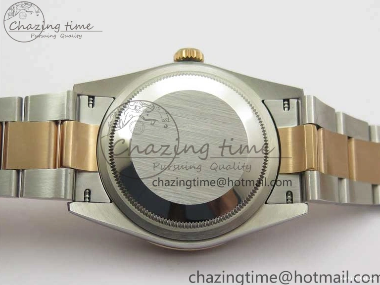 0110 Bold DateJust 36 SS RG 126231 BP Maker 1:1 Best Edition Gray Roman Dial on Oyster Bracelet 2513